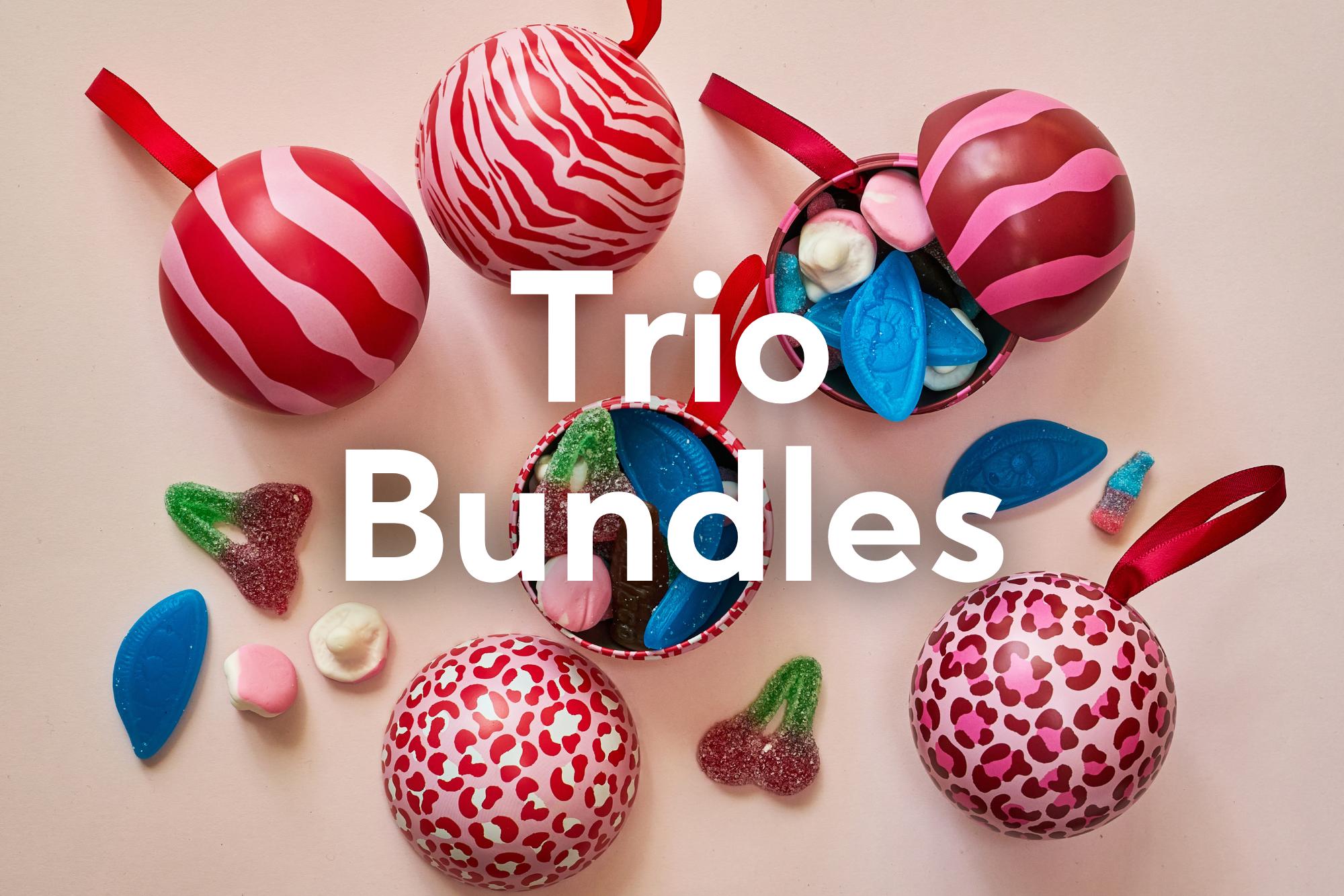 Trio of Baubles in a bundle